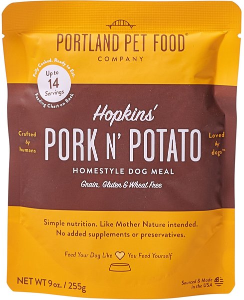 Pork and potato outlet dog food