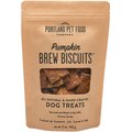Portland Pet Food Company Pumpkin Brew Biscuits Dog Treats, 5-oz bag