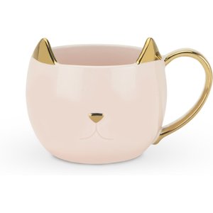 Pinky Up Chloe Ceramic Cat Mug, 12-oz