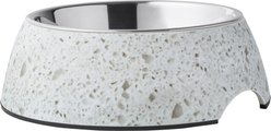 Frisco Quartz Design Stainless Steel Dog & Cat Bowl, X-Small: 0.5 cup, 1 count