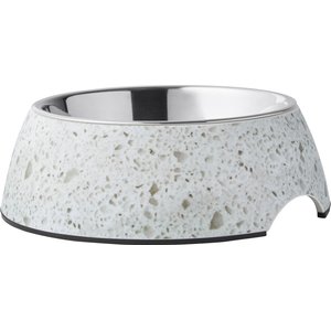 Frisco Quartz Design Stainless Steel Dog & Cat Bowl, X-Small: 0.5 cup, 1 count