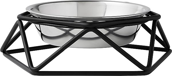 Frisco Elevated Stainless Steel Dog & Cat Bowl with Metal Stand, Small: 1.5 cup, 1 count slide 1 of 9