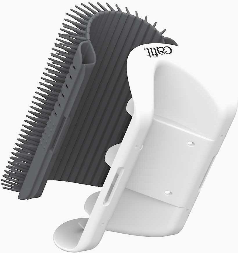 Cat self groomer on sale brush