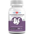 Coco and Luna Mushroom Complex Immune System Support Bacon & Liver Flavor Chewable Tablets Dog Supplement, 120 count