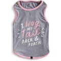 Hotel Doggy I Wag My Tail Back & Forth Dog Tank, Large