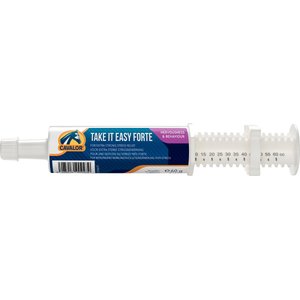 Cavalor Take It Easy Forte Calming Paste Horse Supplement, 60-cc tube, 6 count
