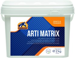 Cavalor Arti Matrix Hip & Joint Support Powder Horse Supplement, 4.41-lb tub
