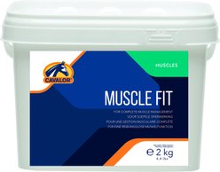 Cavalor Muscle Fit Recovery & Muscle Support Powder Horse Supplement, 4.41-lb tub