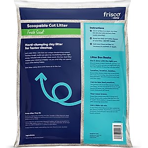 Frisco Multi-Cat Fresh Scented Clumping Clay Cat Litter, 20-lb bag