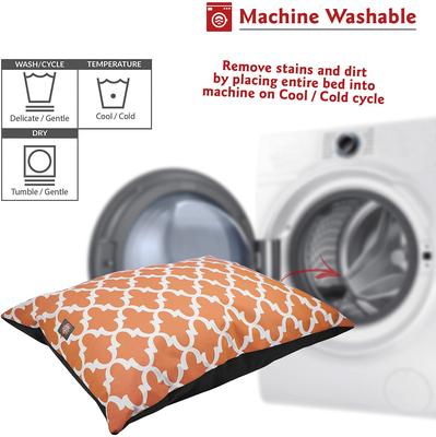 Show full view: Majestic Pet Trellis Super Value Dog Bed, Apache Orange, Small slide 6 of 7