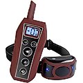 HOTSPOT PETS T-700 Ultimate Waterproof & Rechargeable 2000-ft Range Dog Training Collar, Burgundy/Black