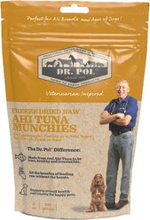 Dr. Pol Raw Ahi Tuna Munchies Grain-Free Freeze-Dried Dog Treats, 8-oz. bag
