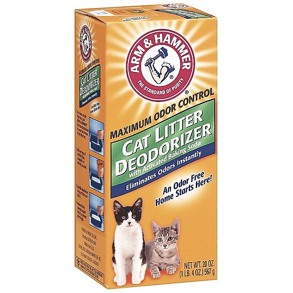 ARM & HAMMER LITTER Cat Litter Deodorizer Powder, 20oz box, bundle of