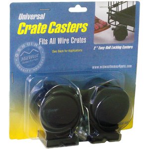 MidWest Universal Crate Caster, 2-pack, bundle of 2