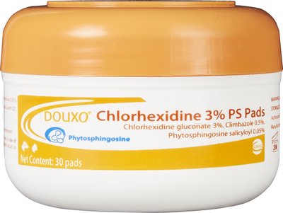 Douxo Chlorhexidine 3% PS Pads for Dogs & Cats, slide 1 of 1
