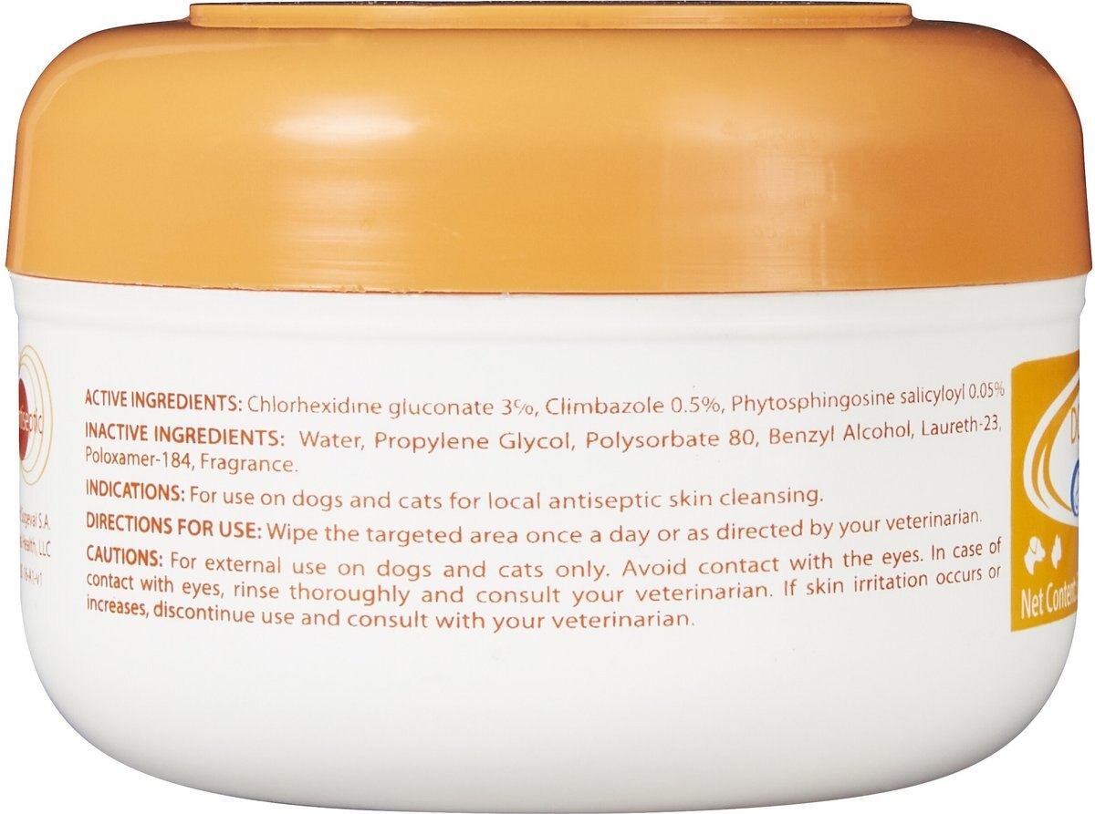 DOUXO Chlorhexidine 3 PS Pads for Dogs Cats 60 count Chewy