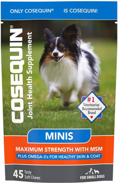 NUTRAMAX Cosequin Minis Maximum Strength Soft Chews Joint Supplement 90 count Chewy