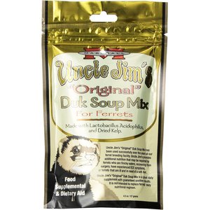 Marshall Uncle Jim's Original Duk Soup Mix Food Supplement & Dietary Aid for Ferrets, 4.5-oz bag, bundle of 5