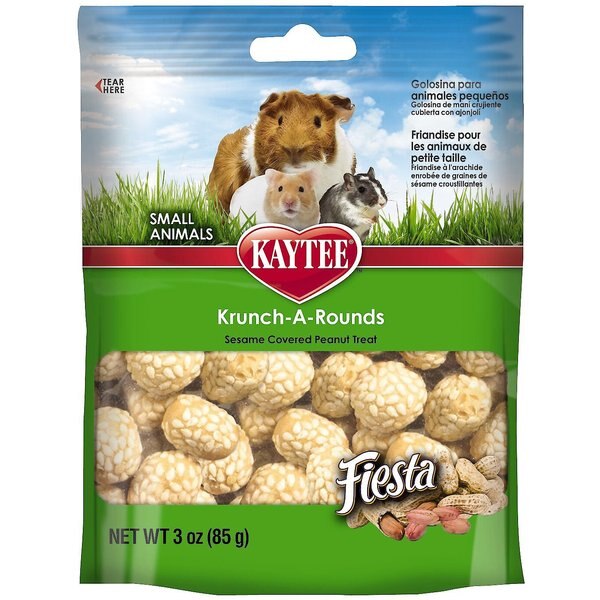 Kaytee Fiesta Krunch-A-Rounds Small Animal Treats