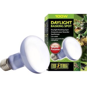 Exo Terra Daylight Basking Reptile Spot Lamp, 100-w bulb, bundle of 3
