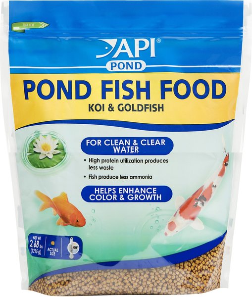 API Pond Koi & Goldfish Food, 2.68-lb bag, bundle of 2 slide 1 of 6