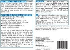 API Pond-Zyme Sludge Destroyer Pond Sludge Remover, 16-oz bottle, bundle of 2 slide 2 of 7