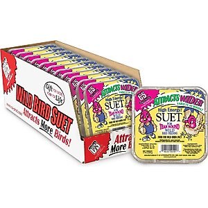 C&S High Energy Suet Wild Bird Food, 24 count