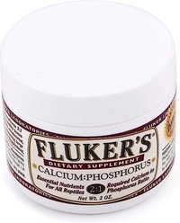 Fluker's Calcium:Phosphorus 2:1 Reptile Supplement, 2-oz jar, bundle of 3