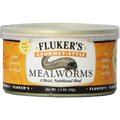 Fluker's Gourmet-Style Mealworms Reptile Food, 1.2-oz can, bundle of 5