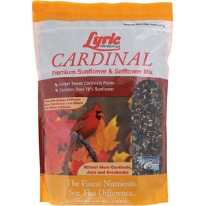 Lyric Cardinal Premium Sunflower & Safflower Mix Wild Bird Food, 3.75-lb bag, bundle of 2