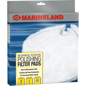 Marineland C-530 Canister Polishing Filter Pads Media, 4 count