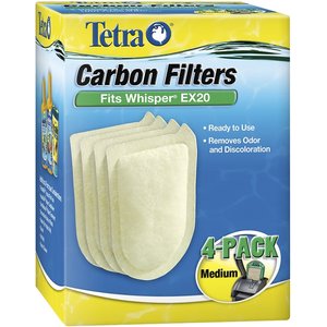 Tetra Medium Aquarium Carbon Filter, 8 count