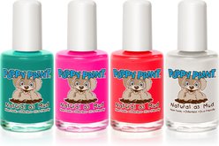 Piggy Paint Puppy Paint Variety Pack Dog Nail Polish, 0.5-oz bottle, 4 count