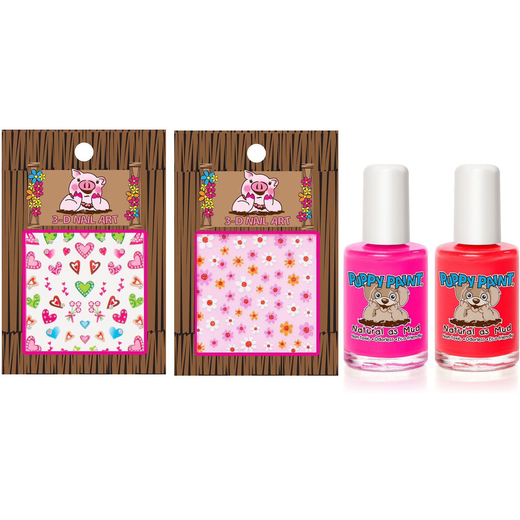 Piggy Paint Kisses and Wishes Mini Polish 3-Pack