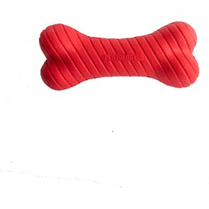 Playology Scented Dual Layer Bone Dog Toy, Medium, Beef Scented