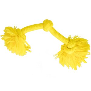 Playology Scented Dri-Tech Rope Dog Toy, Large, Chicken Scented