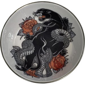 Komodo Panther Stainless Steel Reptile Bowl, 1-cup