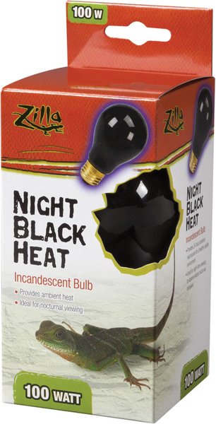 Zilla Night Black Incandescent Reptile Terrarium Lamp, 100-watt slide 1 of 3