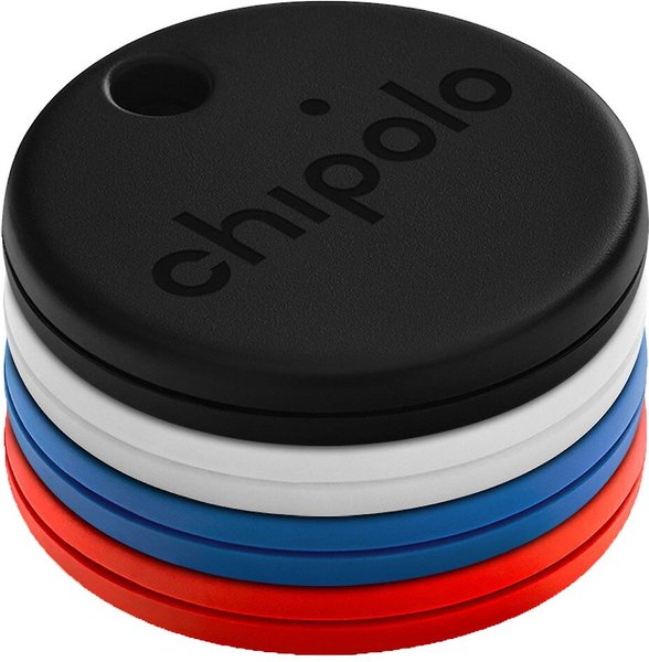 Chipolo ONE Bluetooth Item Finder Cat & Horse Tag, 4 count slide 1 of 11