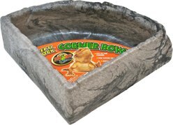 Zoo Med Repti Rock Corner Reptile Water Dish, Large, bundle of 3