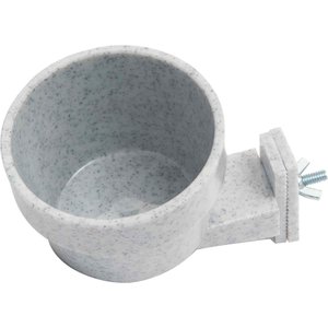 Lixit Quick Lock Crock Small Animal Bowl, 10-oz, bundle of 3, Granite