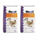 Mazuri Waterfowl Starter Duckling & Gosling Food, 25-lb bag, bundle of 2