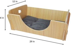 Teamson Pets Modern Rocking Elevated Cat Bed slide 2 of 3