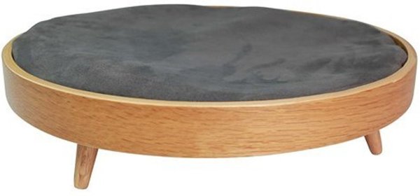Teamson Pets Modern Elevated Dog Bed with Removable Cover