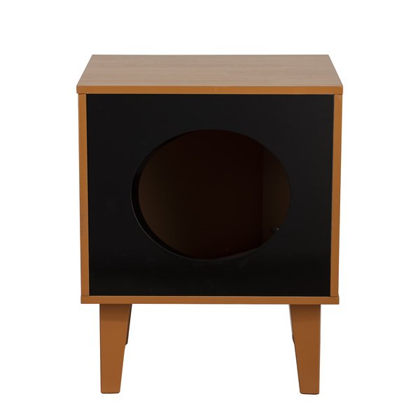 Teamson Pets Mid Century Modern Cat Condo Cube