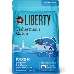 BIXBI Liberty Fisherman's Catch Grain-Free Dry Dog Food, 4-lb bag