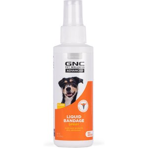 GNC Pet Wellness Advanced Liquid Bandage Dog & Cat Spray, 4-oz bottle