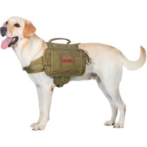 OneTigris Mammoth Dog Pack, Coyote Brown, Large