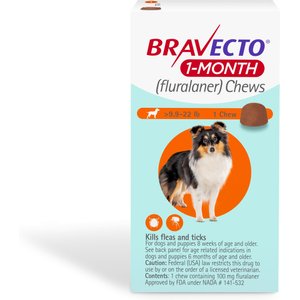 Bravecto Chews for Dogs 44-88 lbs, 3 Month Supply