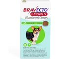 Bravecto 1-Month Chew for Dogs, 22-44 lbs, (Green Box), 1 Chew (1-mo. supply)